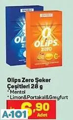 OLİPS ZERO ŞEKER ÇEŞİTLERİ